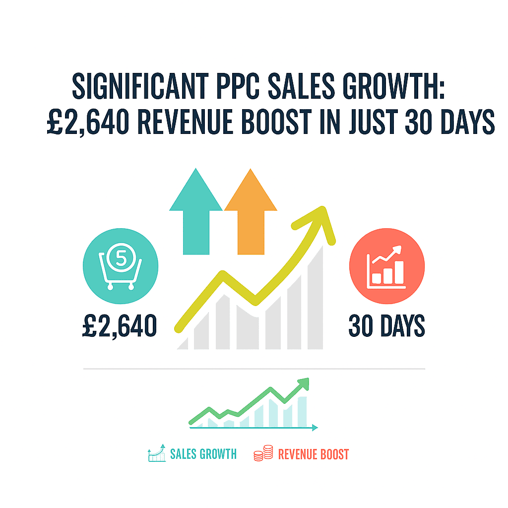 increase in revenue over 30 days