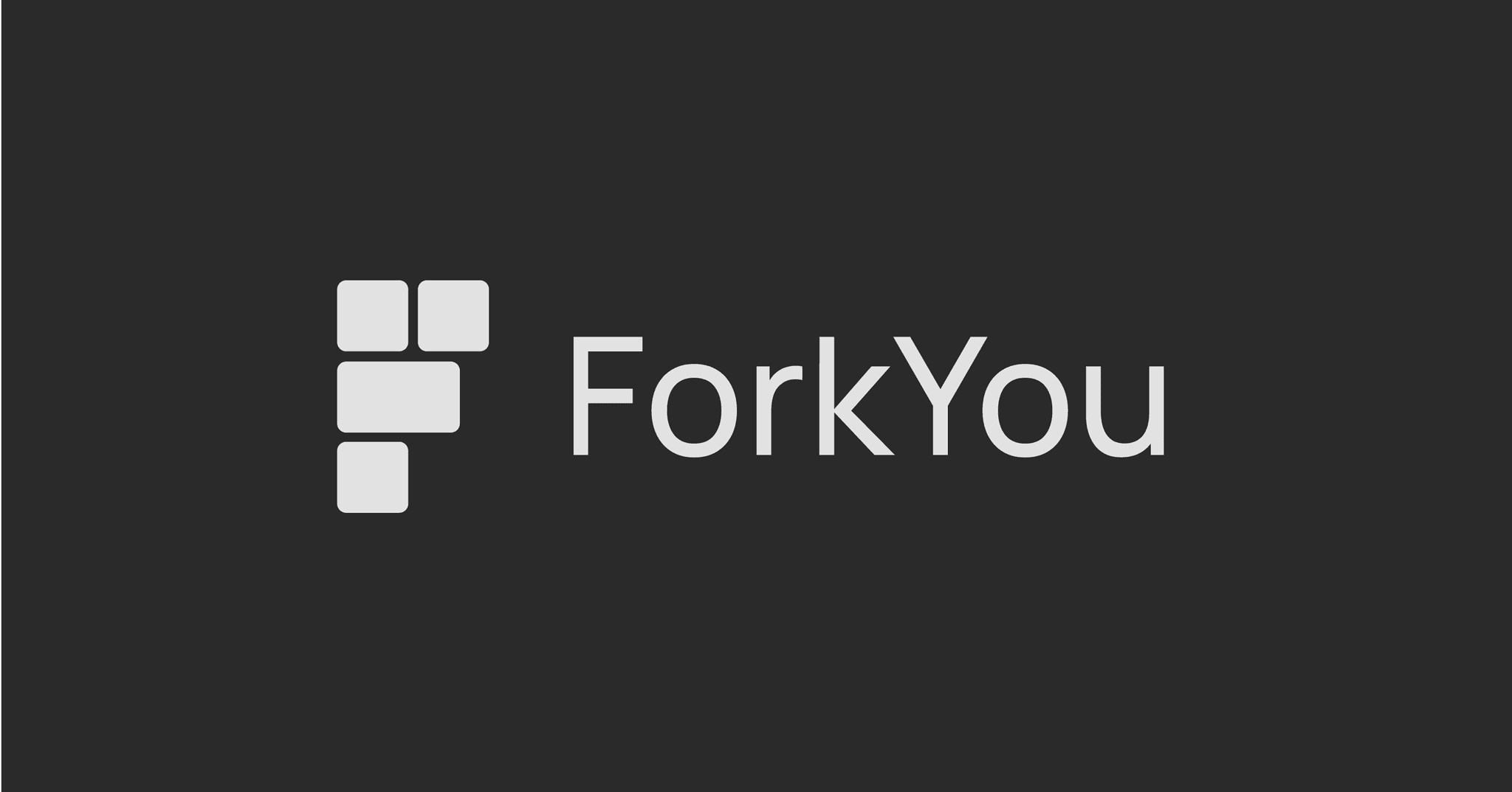 forkyou logo dark theme
