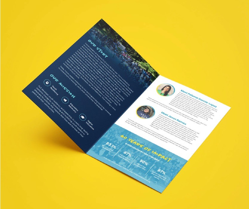 LOUD For Tomorrow Voter Pledge Card Design