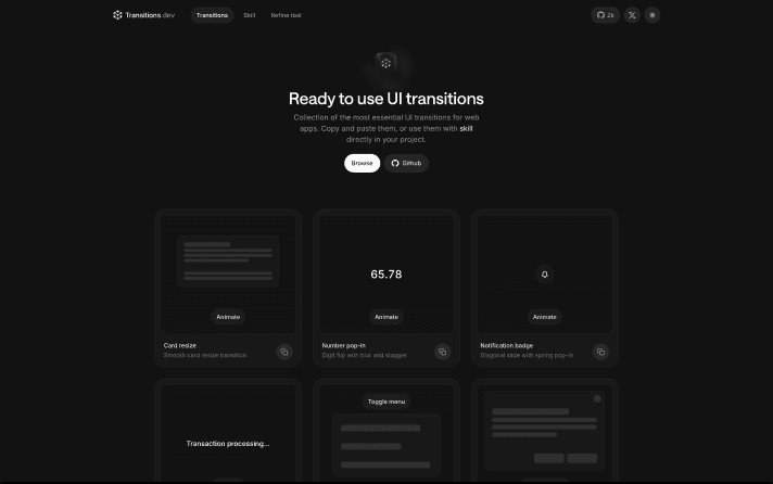 TransitionsDev