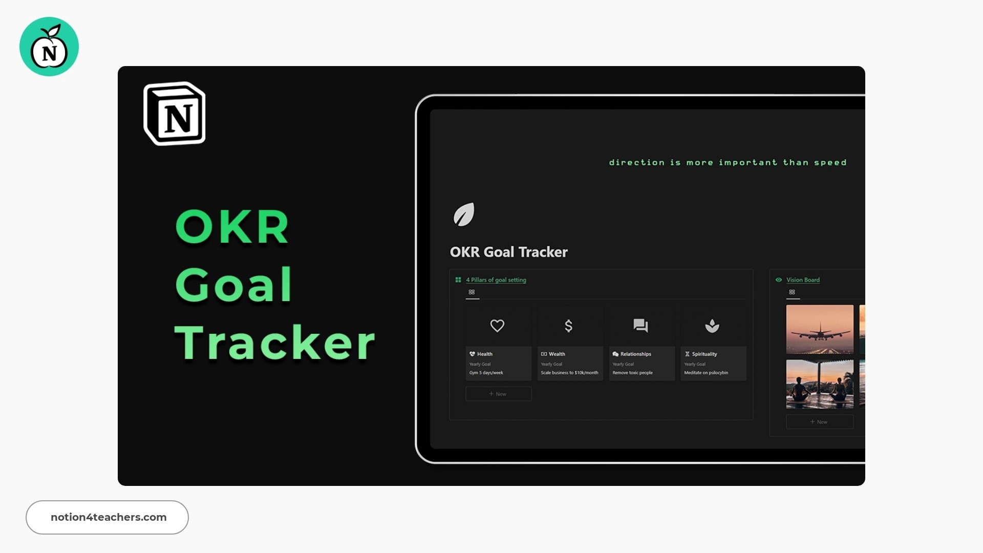 OKR Goal Tracker by Chris