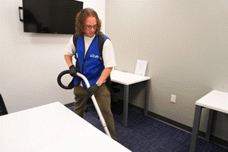 Vacuum cleaning services by Ziva Cleaning Services