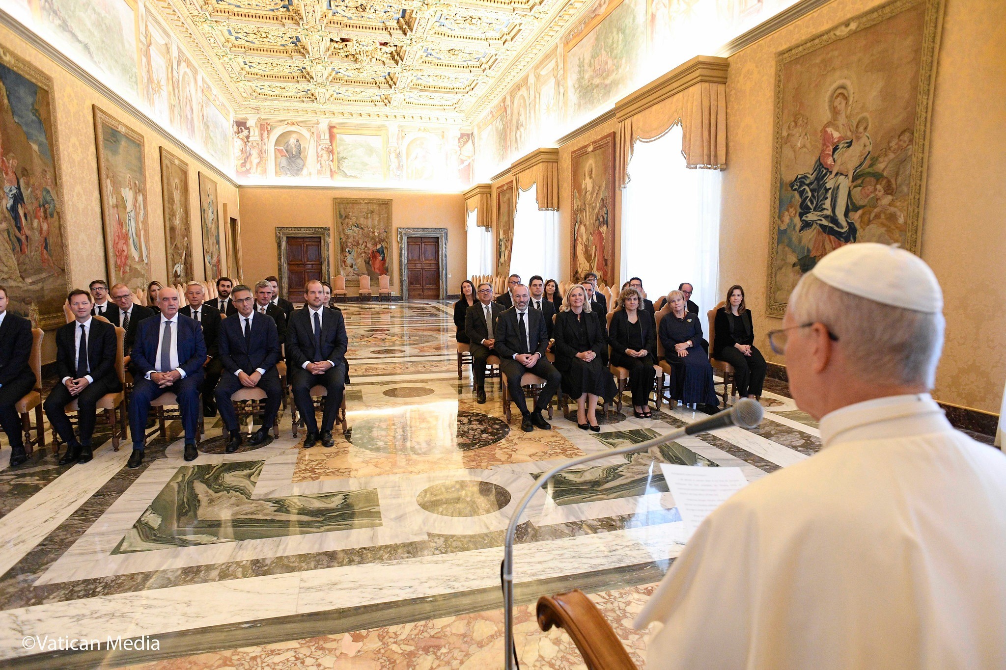 Európa értékei és párbeszéd: Tarr Zoltán látogatása XIV. Leo pápánál