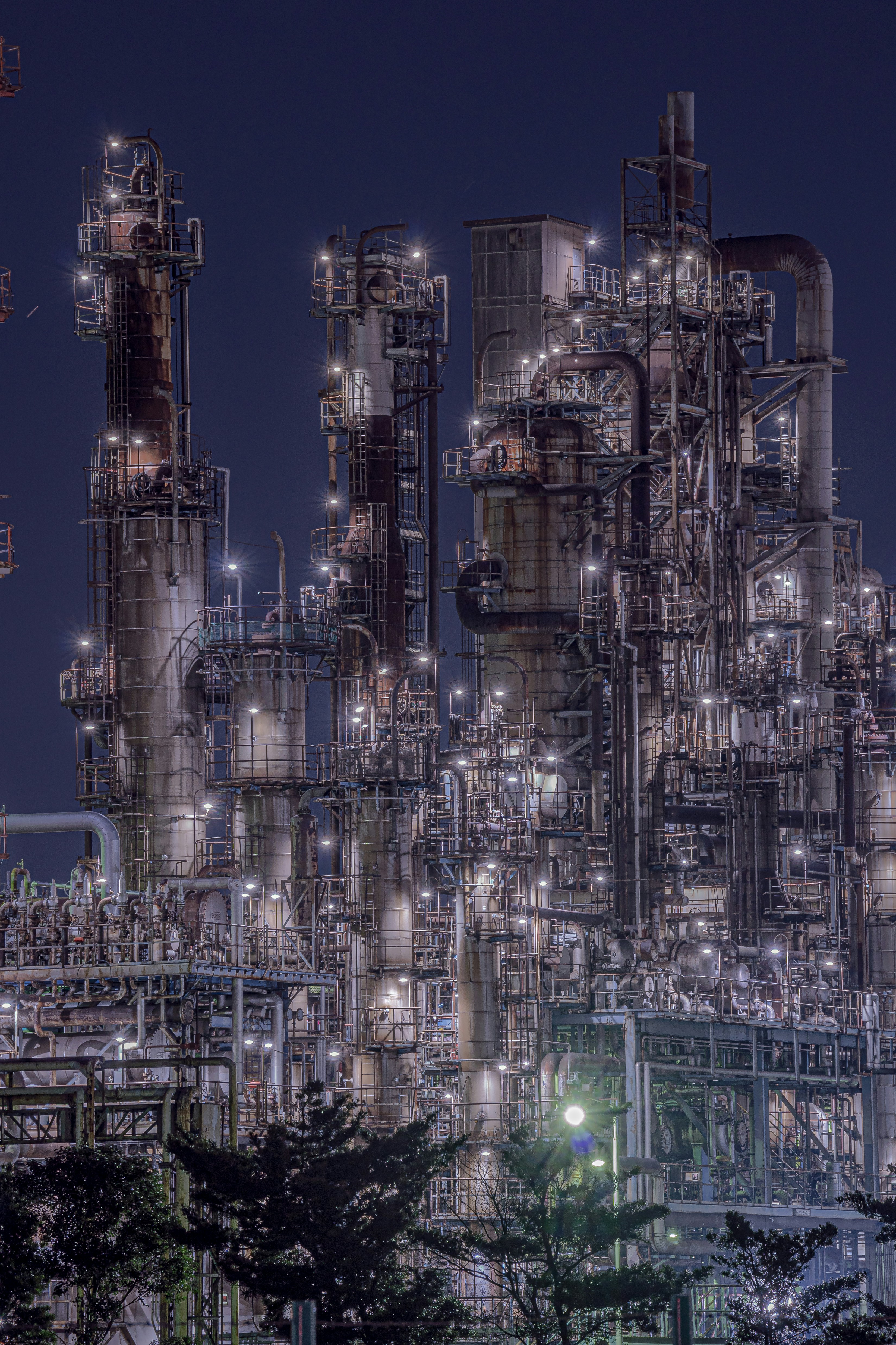 a large building with towers