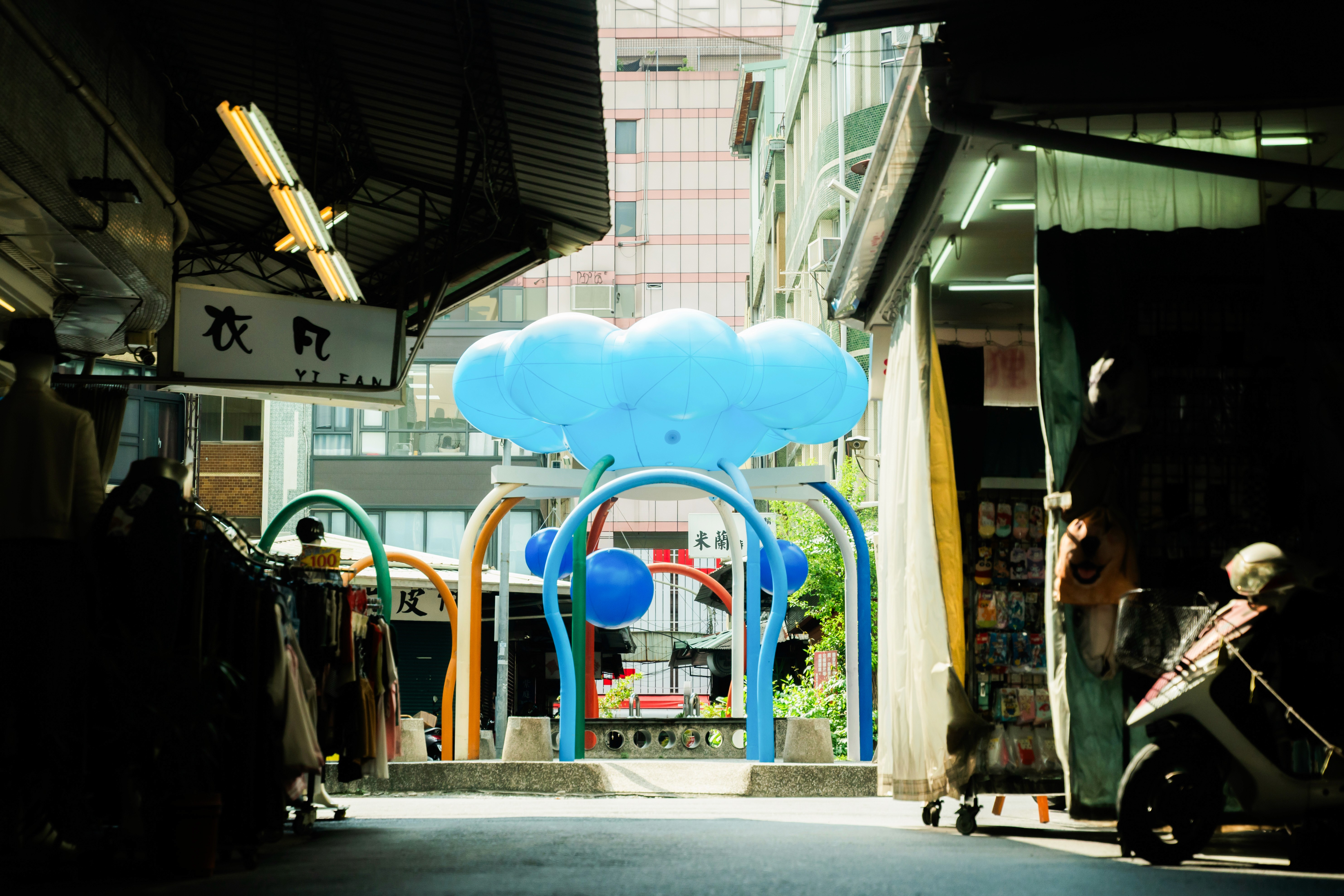 城市實驗 CODE - 第四屆嘉義有事青年節 串聯互動裝置 | installation | 嘉義市 | 3/3 TRIO DESIGN 三分之三設計