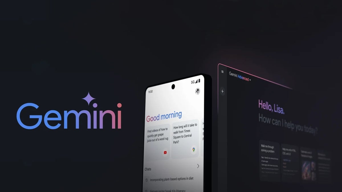 Google Gemini mobile and web app