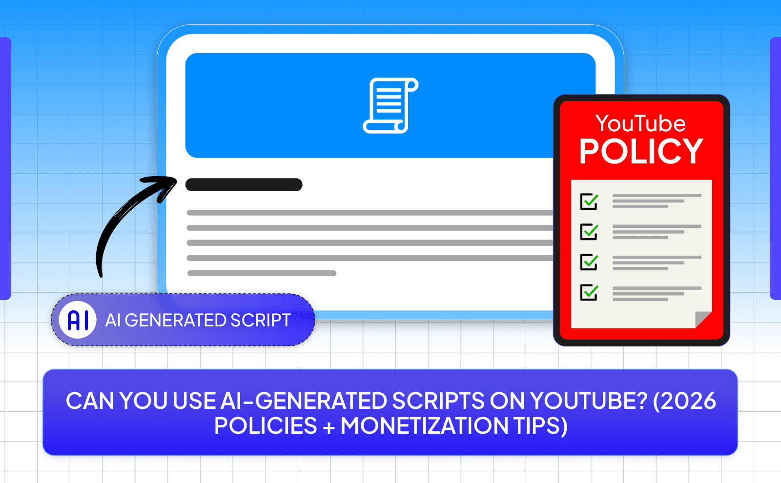 Can You Use AI-Generated Scripts on Youtube_ (2026 Policies + Monetization Tips)