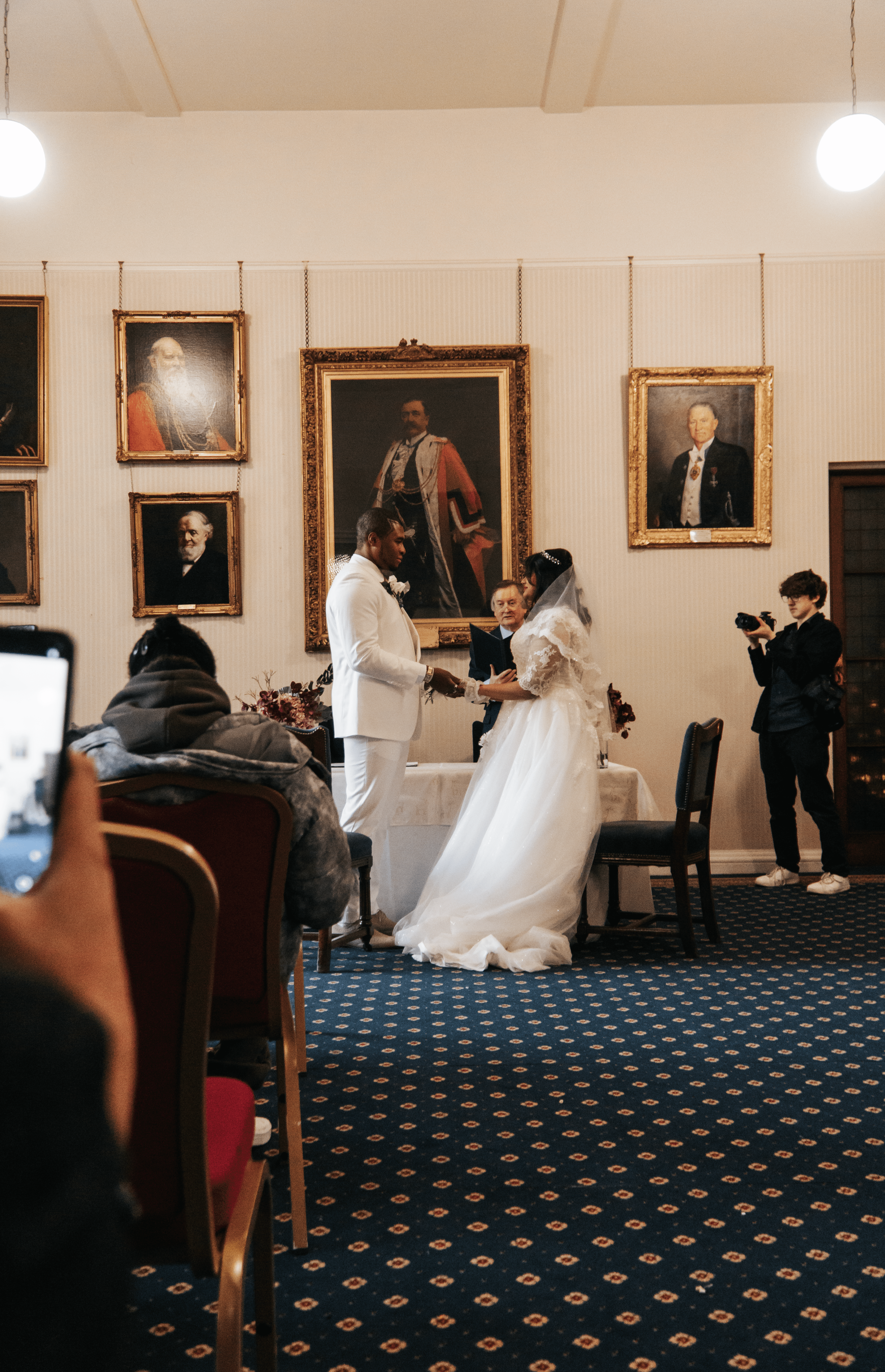 You may Kiss... NOT YET!