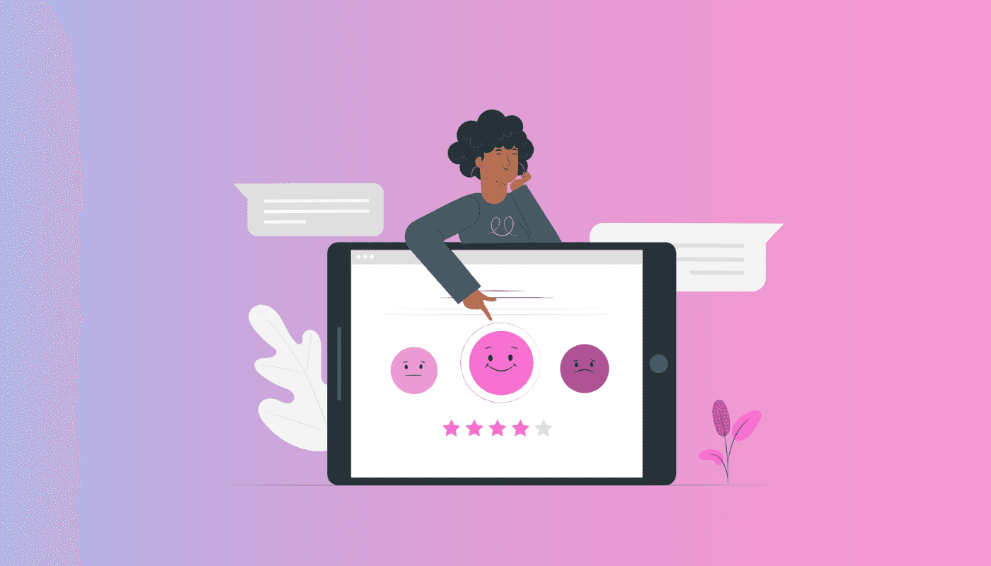 Person engaging with interactive story