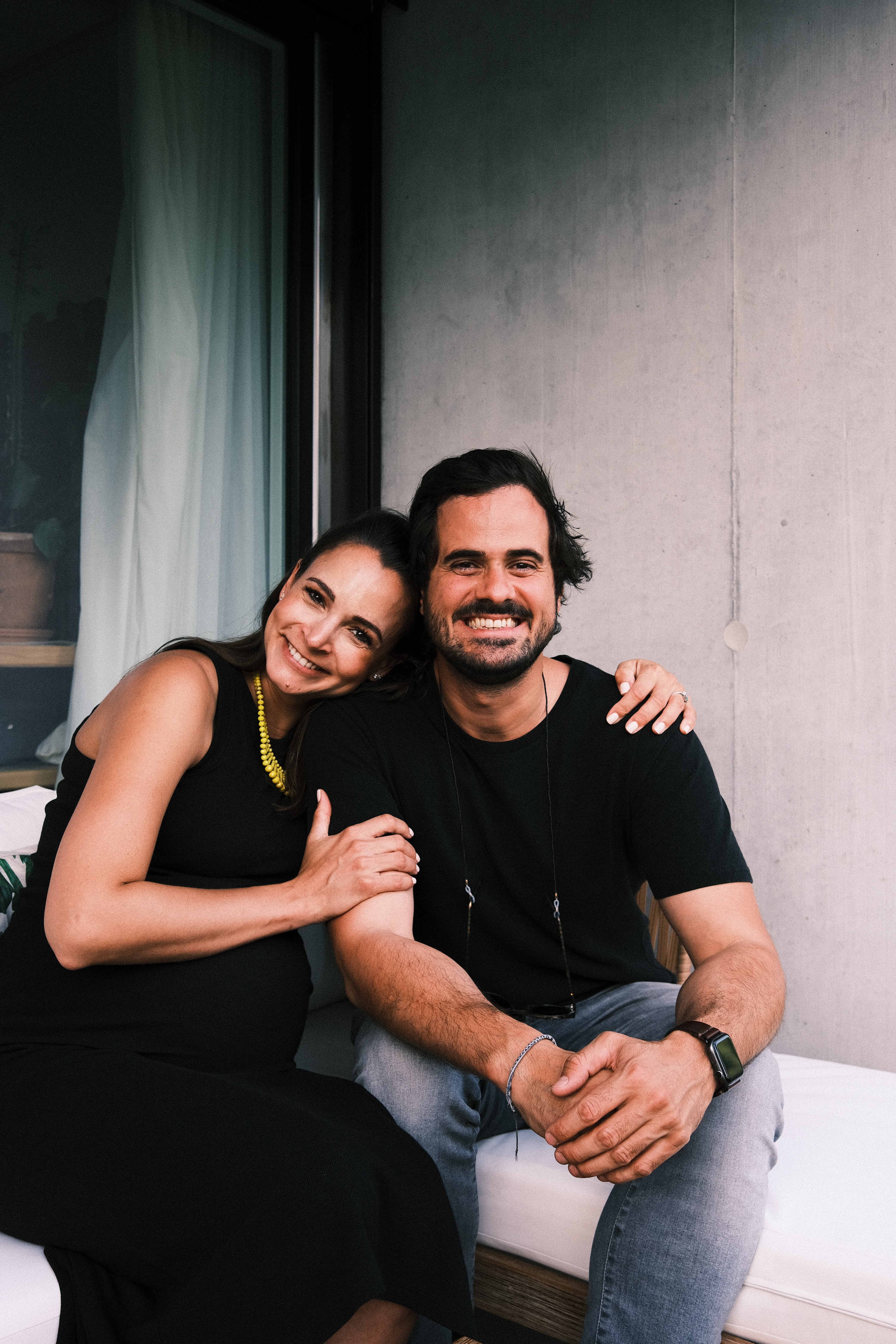photo of the happy couple