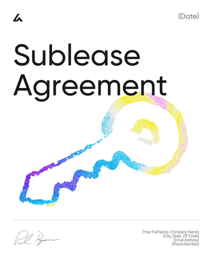 Sublease Agreement