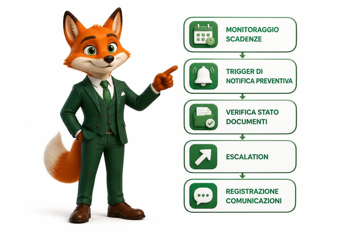 Flusso solleciti automatici
