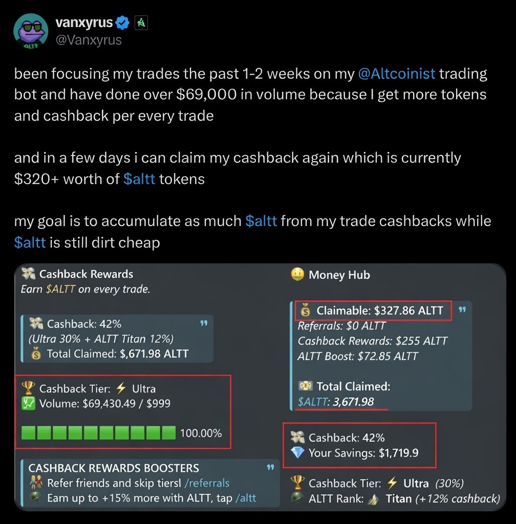 Twitter testimonial screenshot