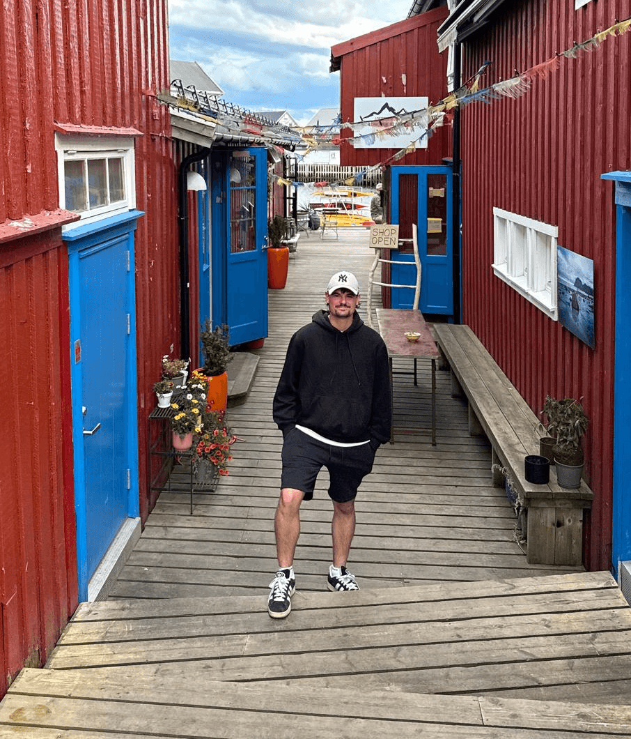 Coach explaining something to an athlete