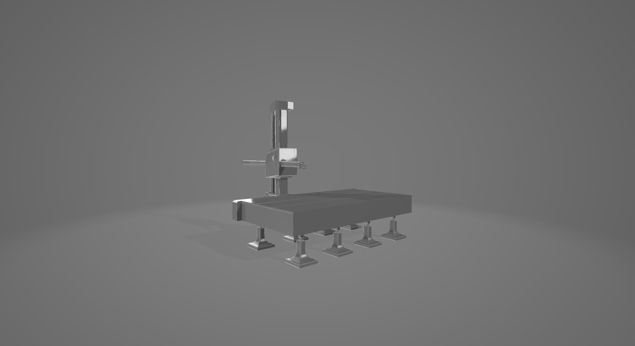 Model 3D na wczesnym etapie produkcji 