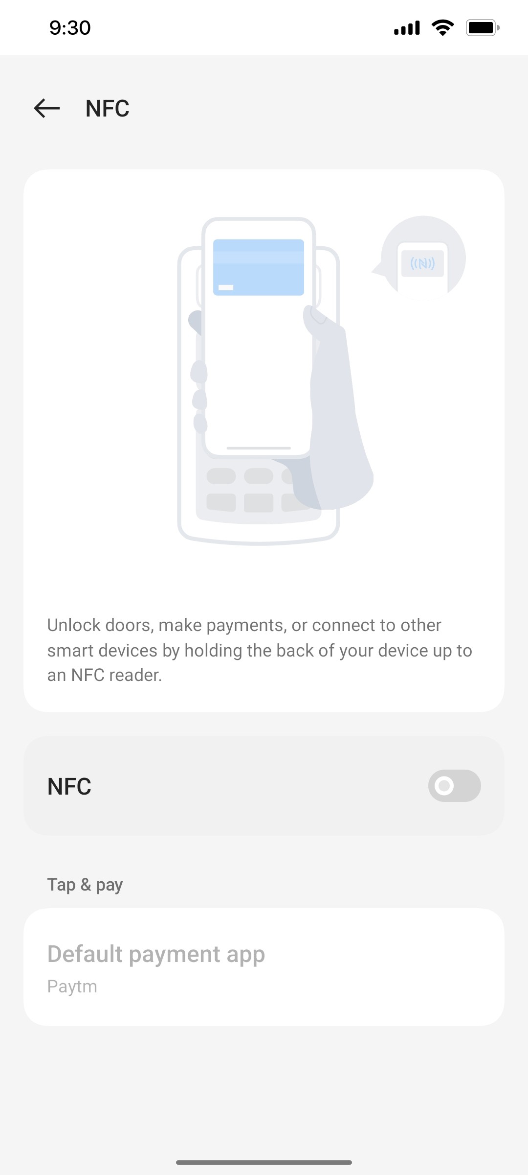 Popl NFC Screen