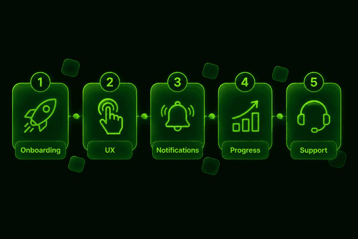 Factors That Influence App Retention benchmarks