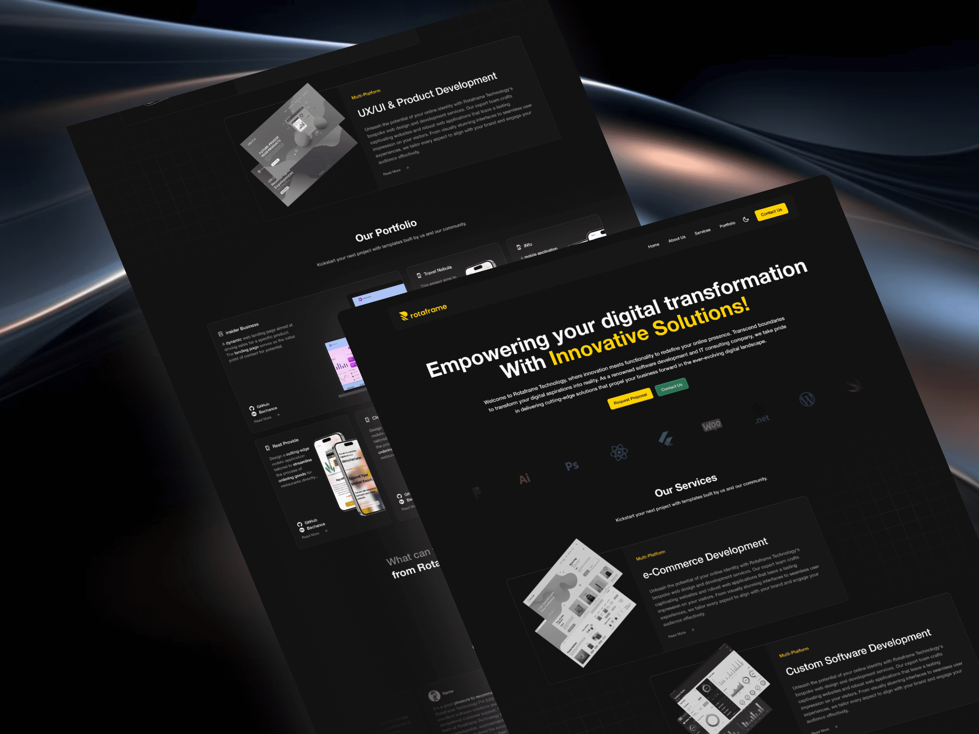 Premium UX Template for Framer