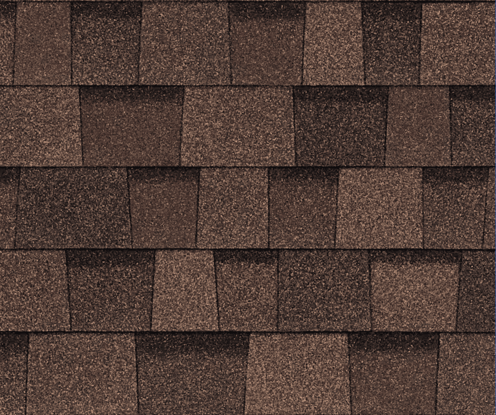 Full-bleed swatch image of Owens Corning TruDefinition Duration shingles in Brownwood color.