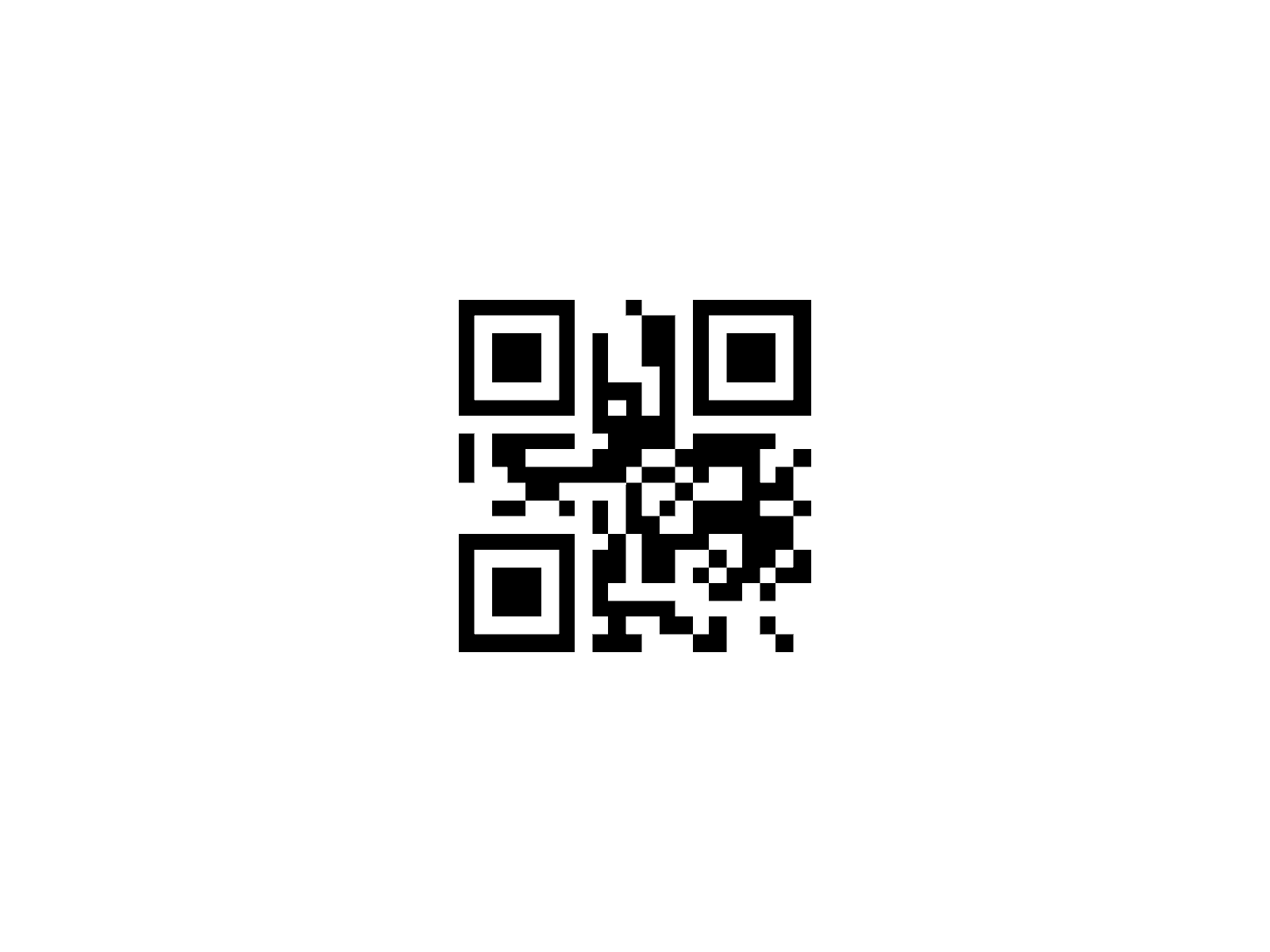Simple QR Code cover