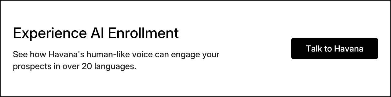 Experience AI Enrollment