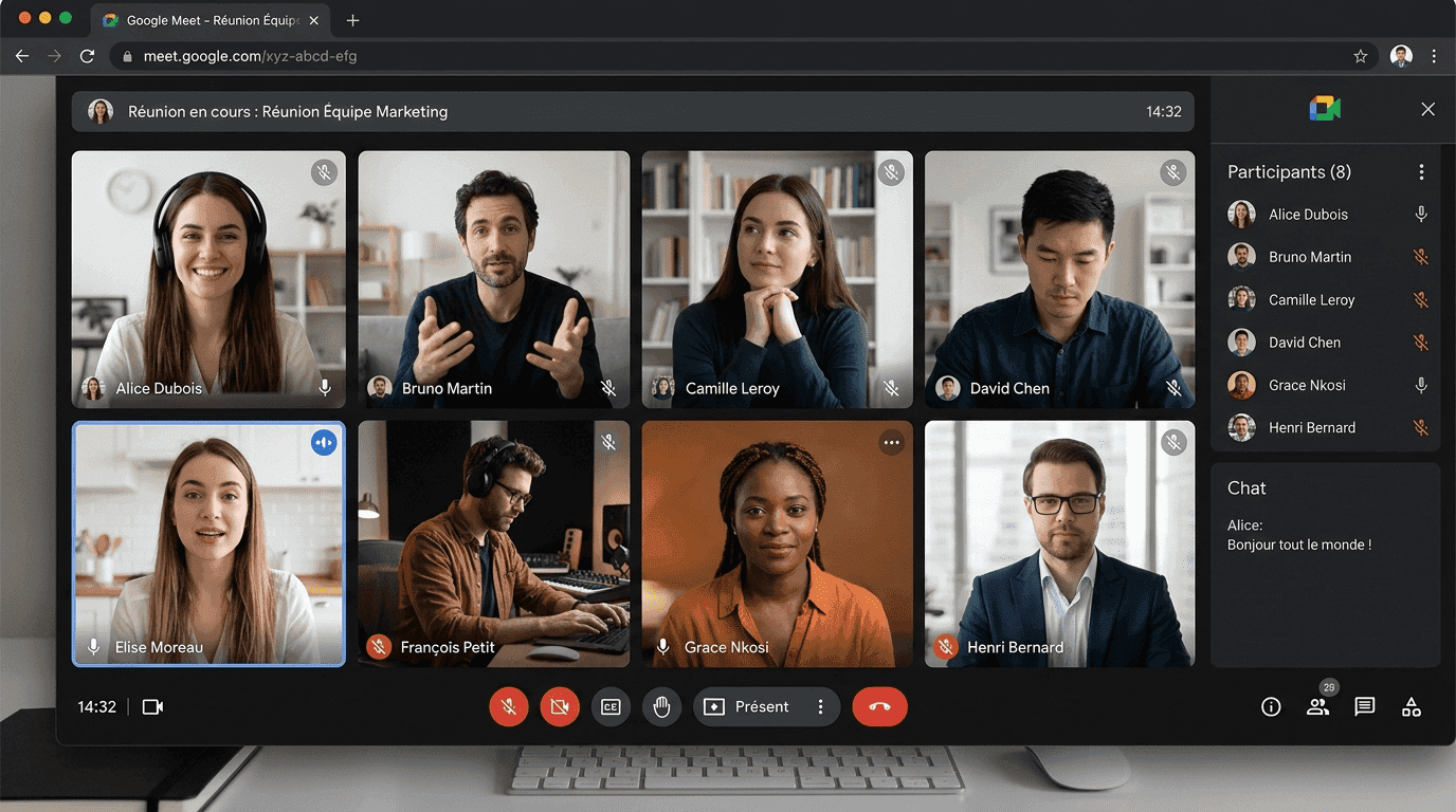 Two women laughing outside together.