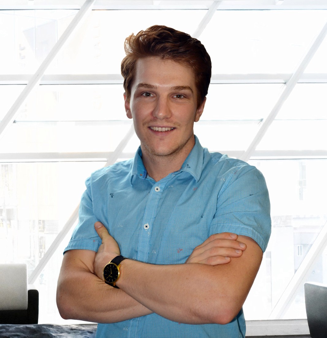 Portrait of portfolio creator – front view