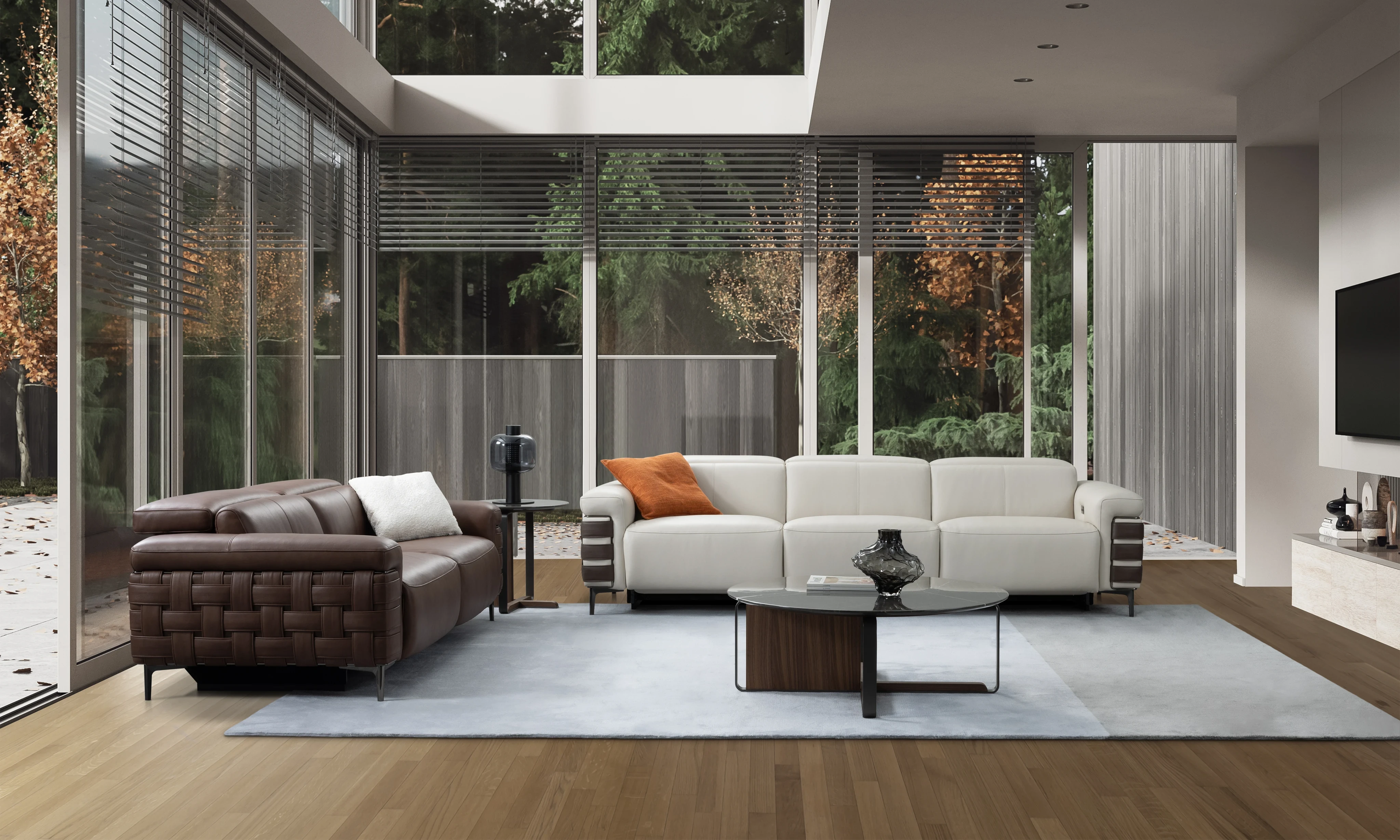 Corium living room in a classical European interior
