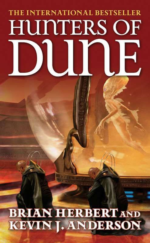 Cover of the novel Hunters of Dune by Brian Herbert and Kevin J. Anderson