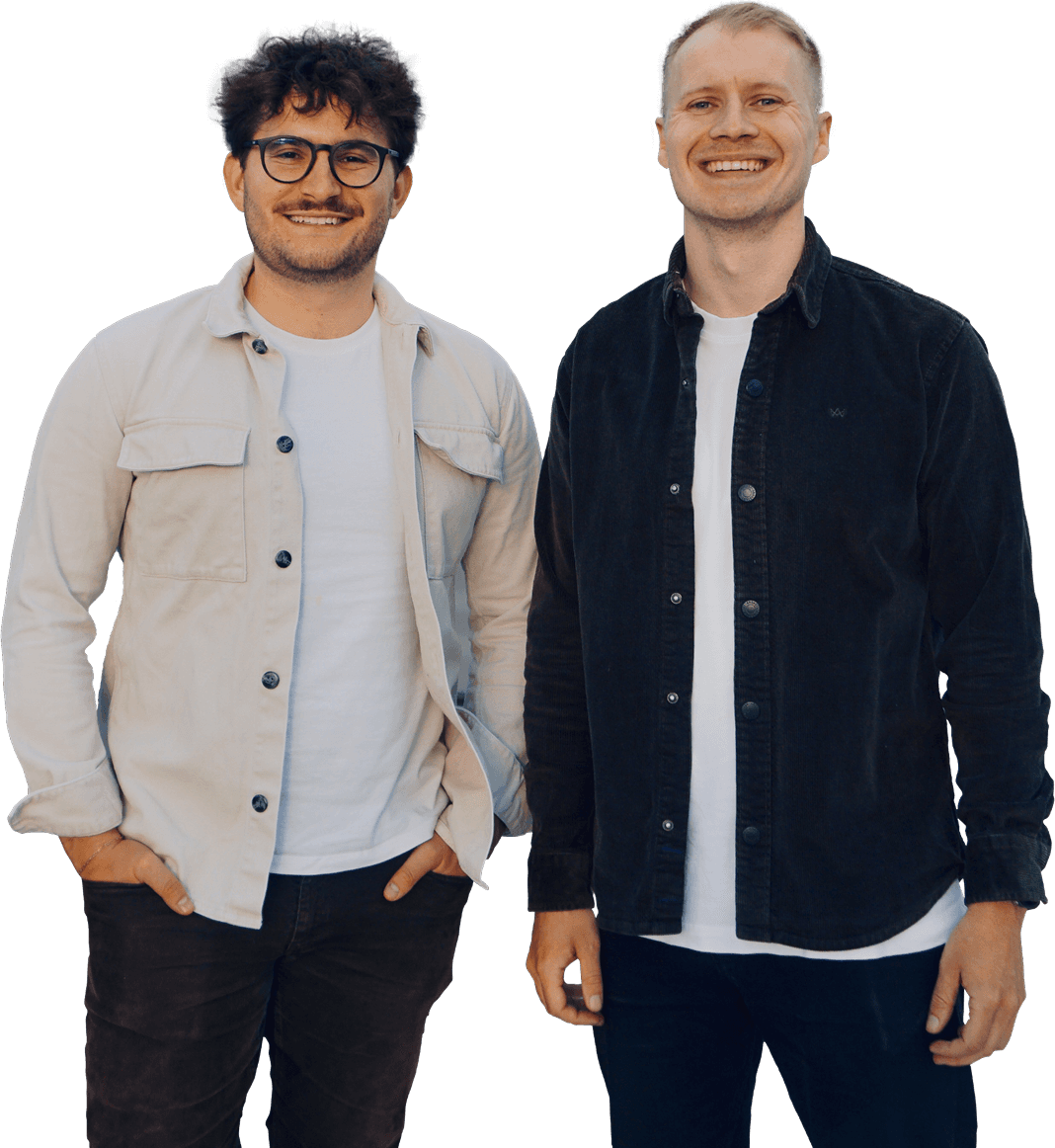 Fabian und Tim von Definitiv Digital