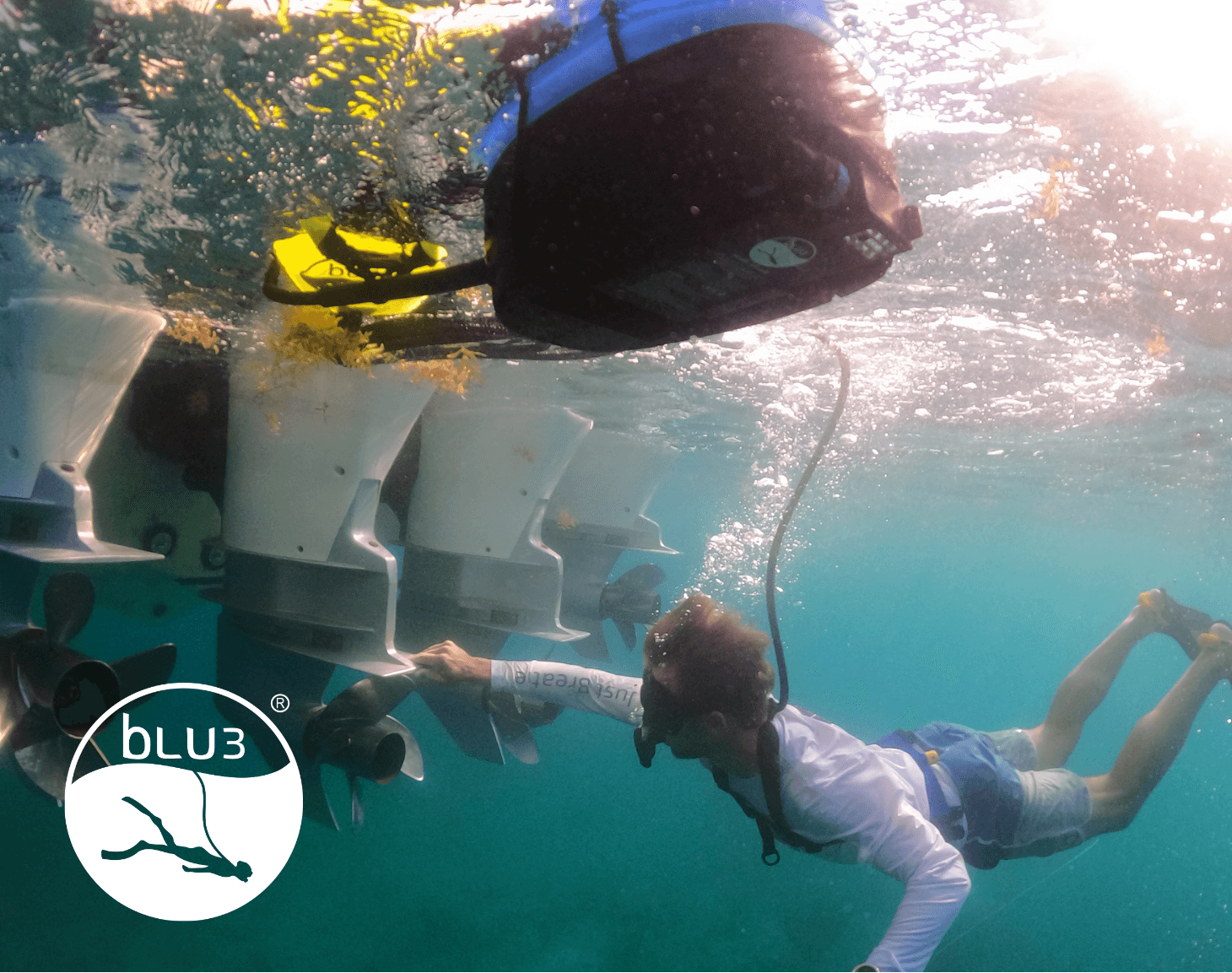 Underwater maintenance for your boat