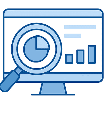 Gauge showing levels of user engagement, with tags for high and low engagement percentages.