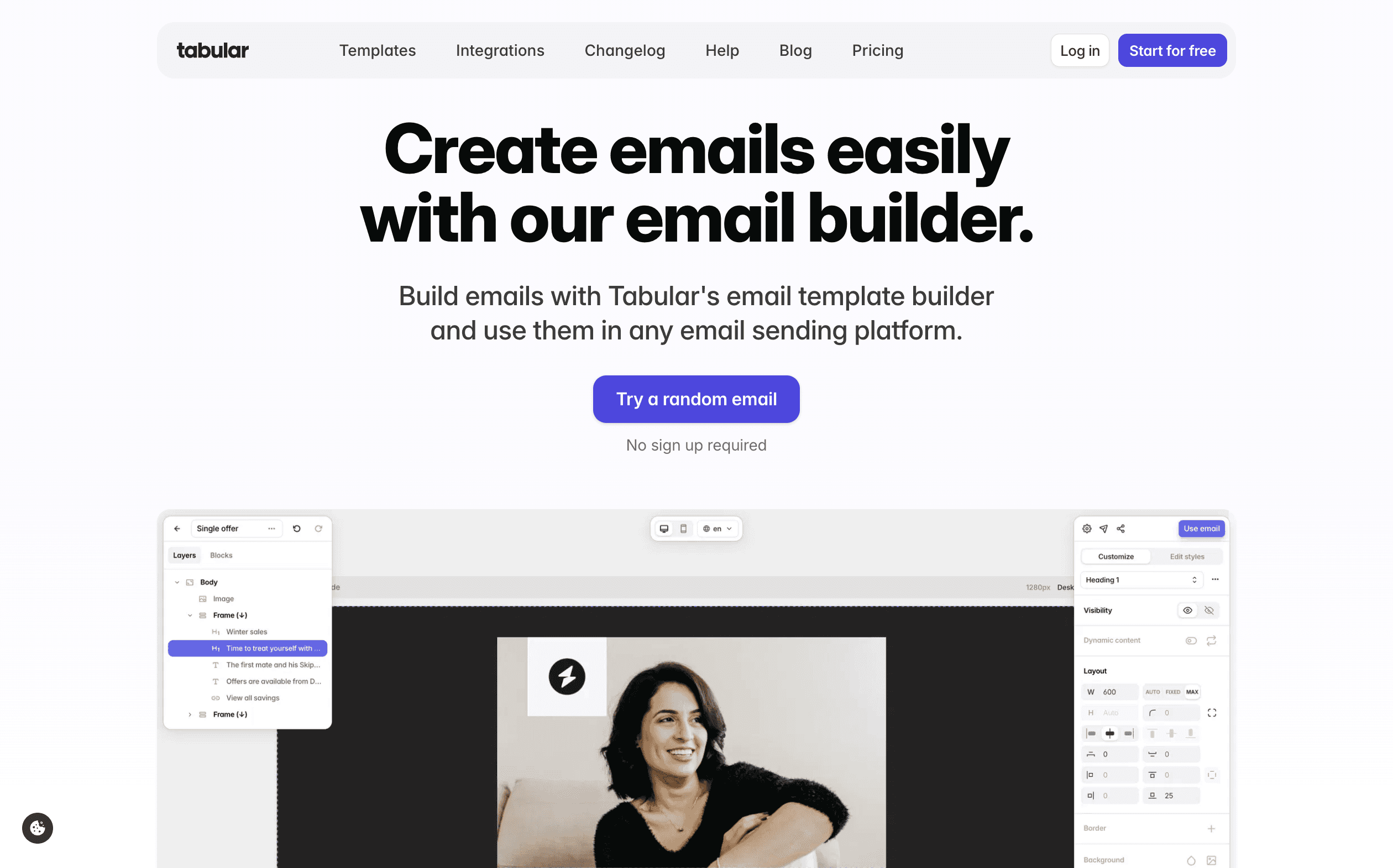 tabular - Cover image