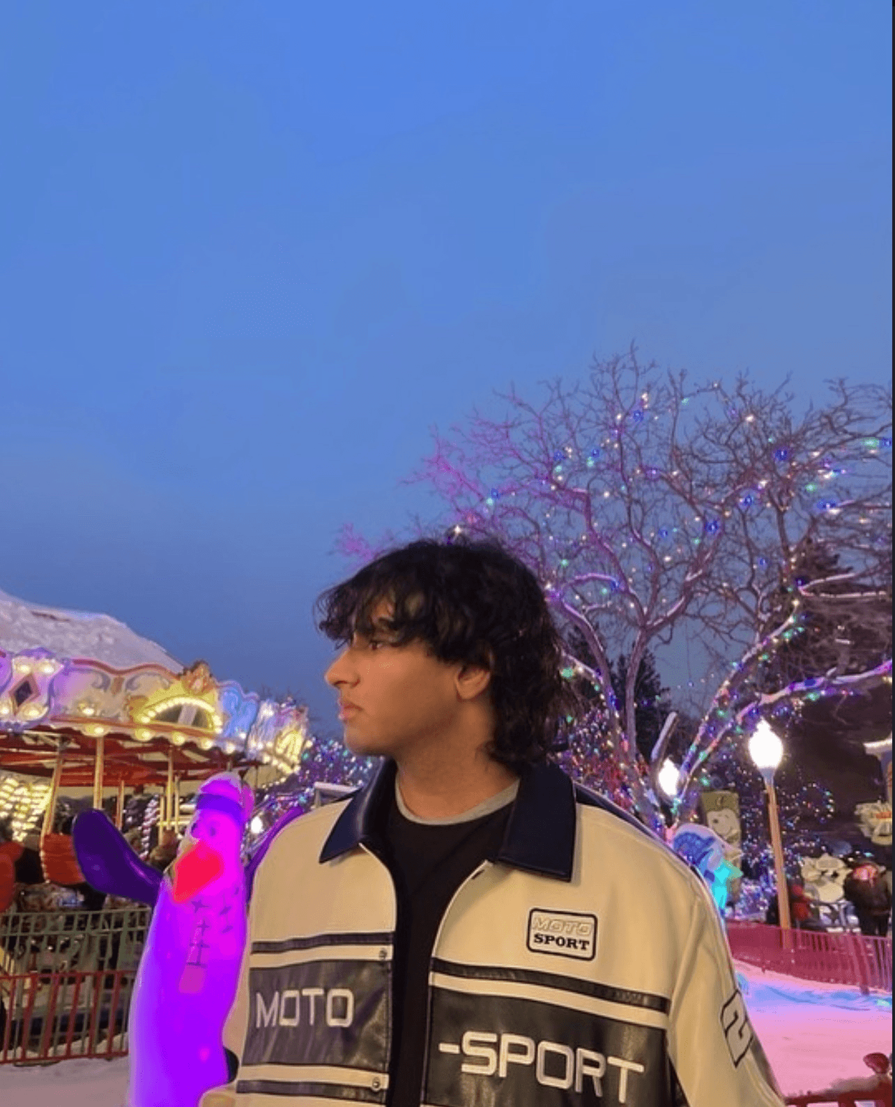 Portrait of portfolio creator – front view