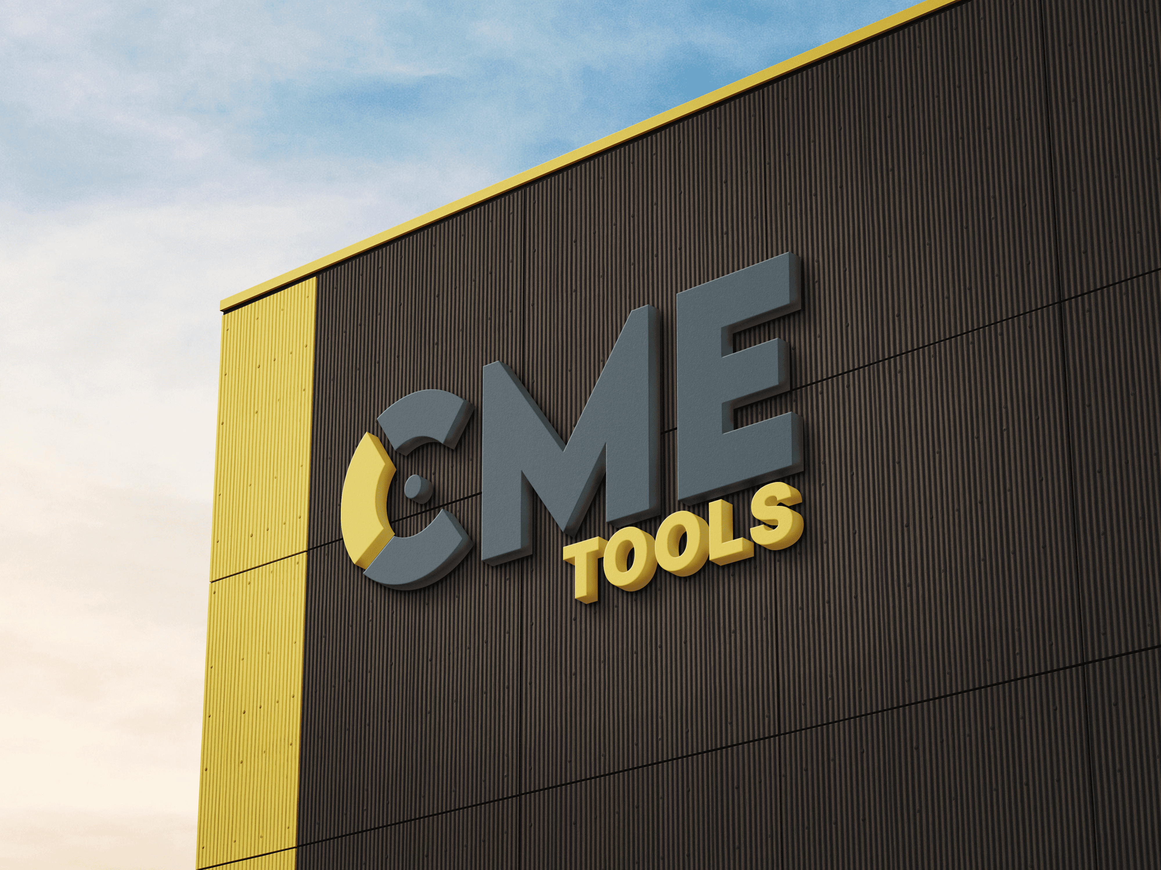 Logo on top of bulding