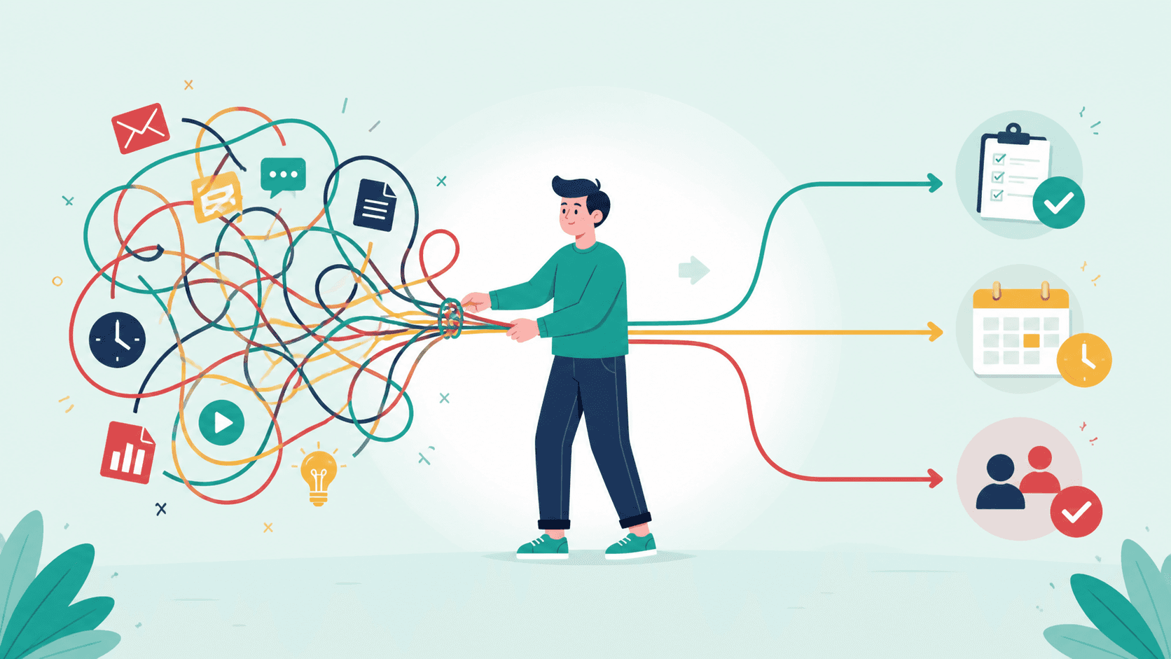How to Manage Tasks Effectively: Tips and Tools editorial illustration