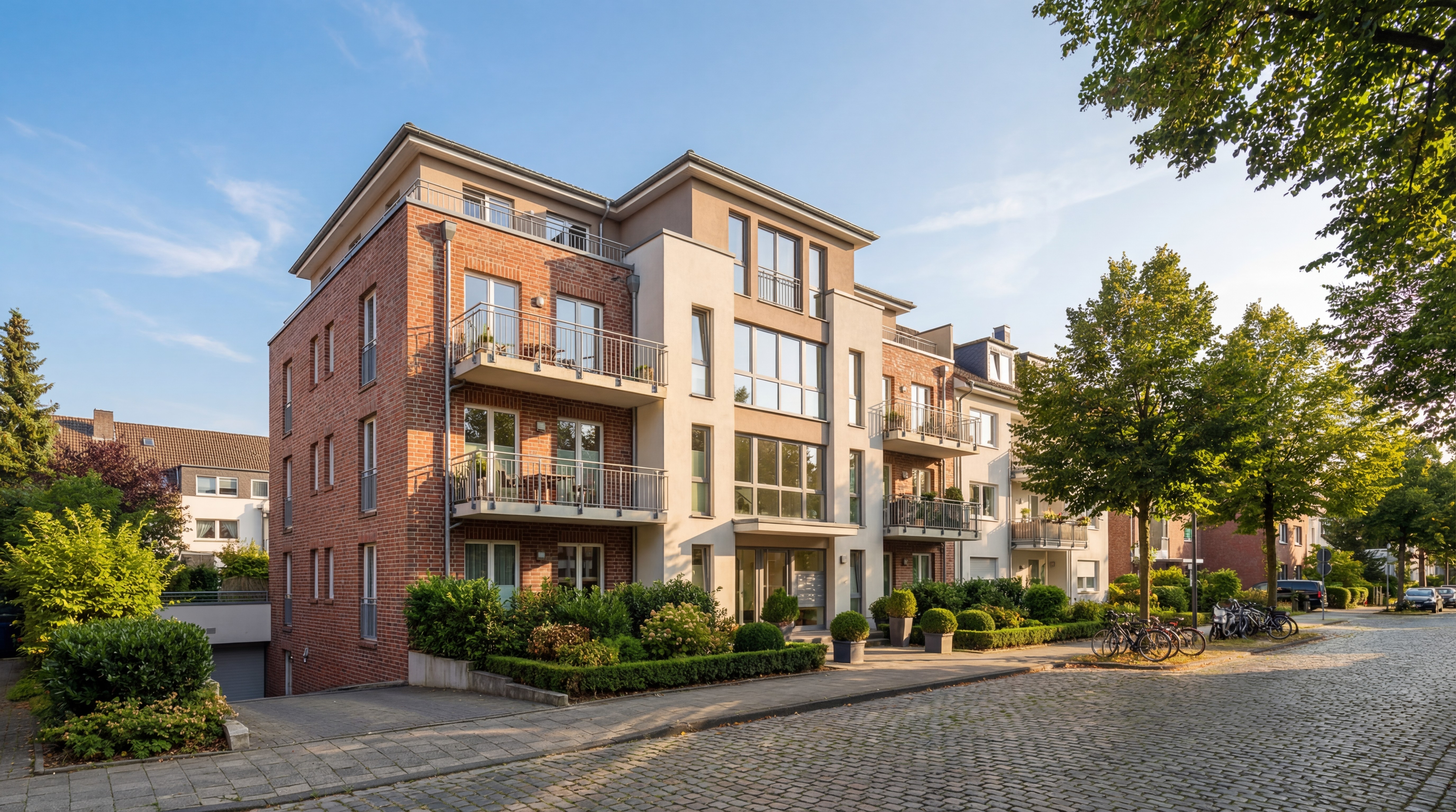 Photo of a blurred couple walking