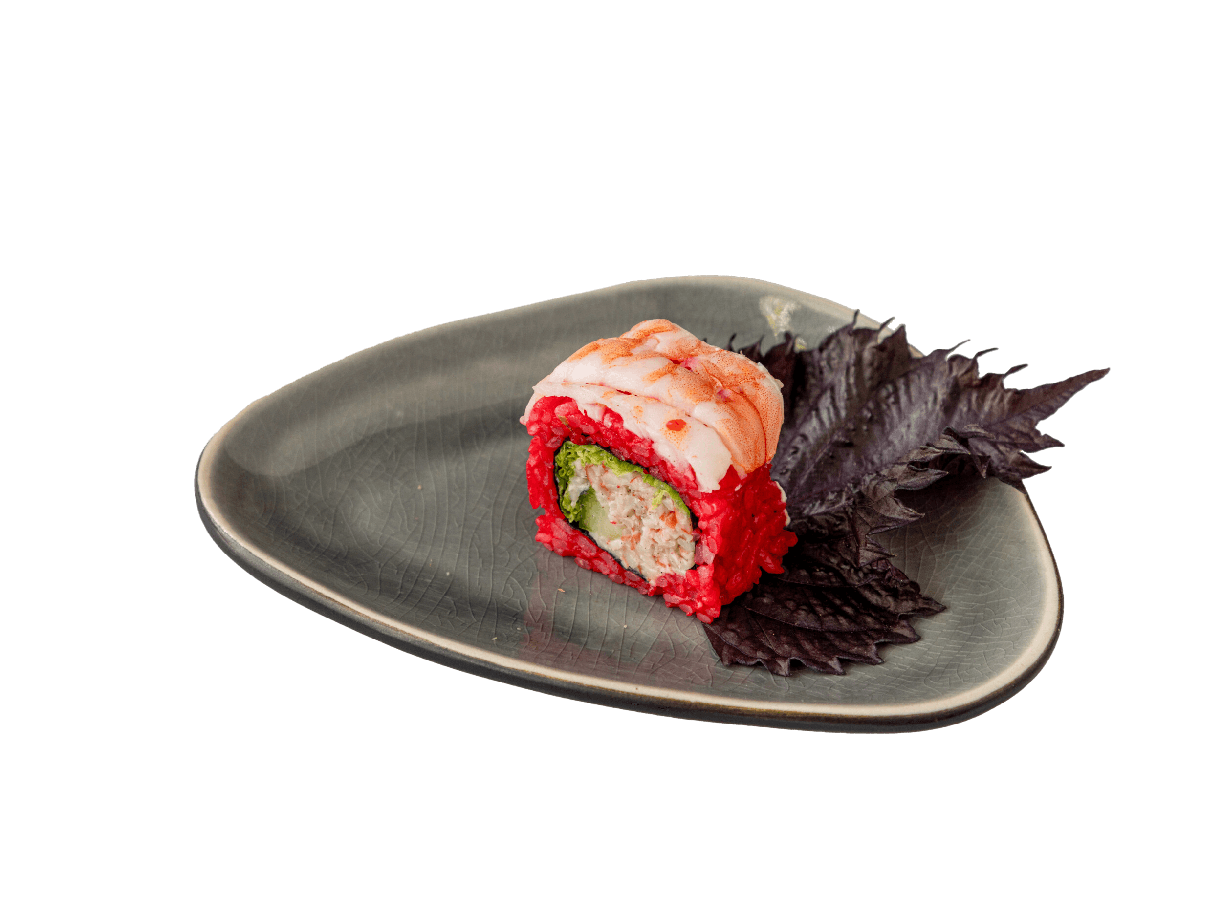 Ebi garnaal krab roll – krabsalade met garnaal sushi – Deventer afhalen