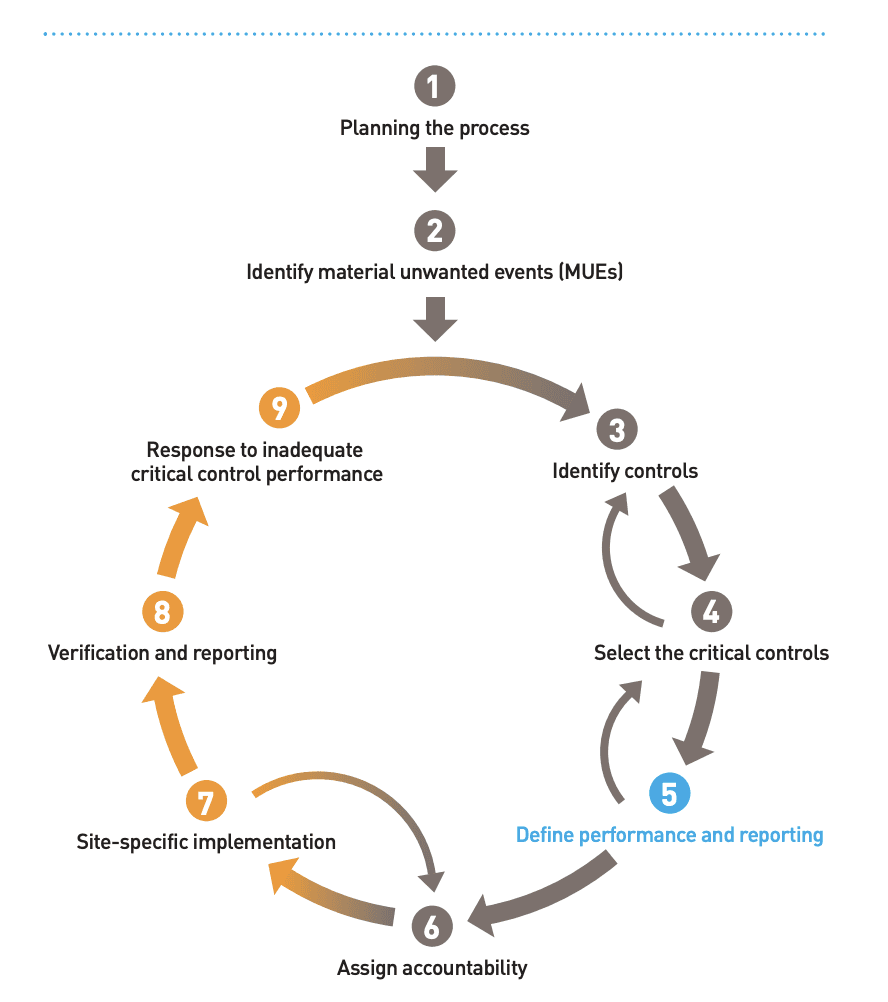HEALTH AND SAFETY CRITICAL CONTROL MANAGEMENT