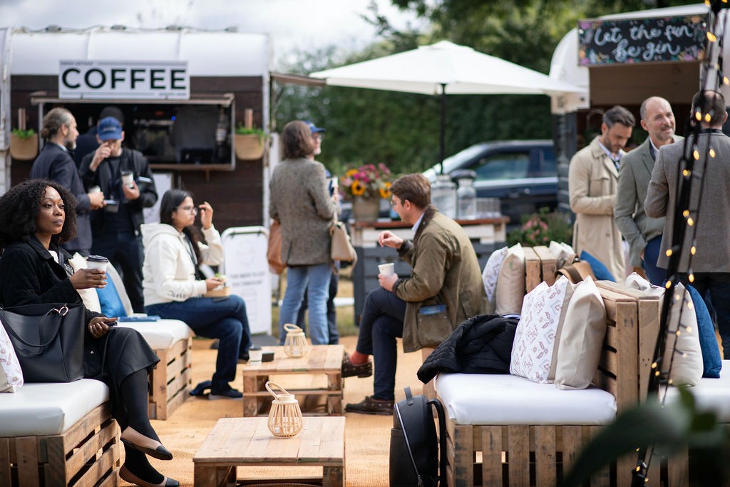 Branded Stanhope AI tech display table