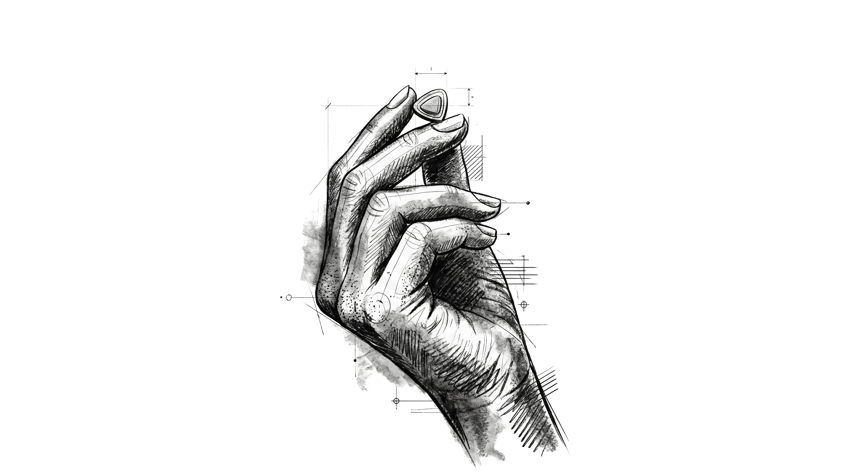 Person holding a Model Medicines pill representing oral antiviral therapeutic development