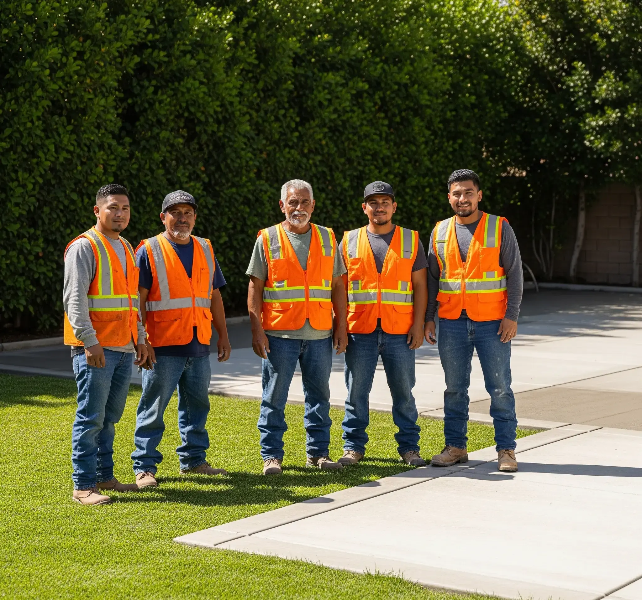 affordable riverside county concrete contractor construction crew