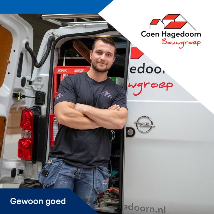 Vacature-advertentie van Coen Hagedoorn Bouwgroep: Allround vakman
