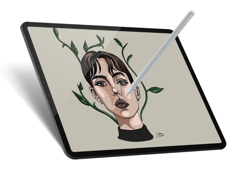 iPad Mockup digital art