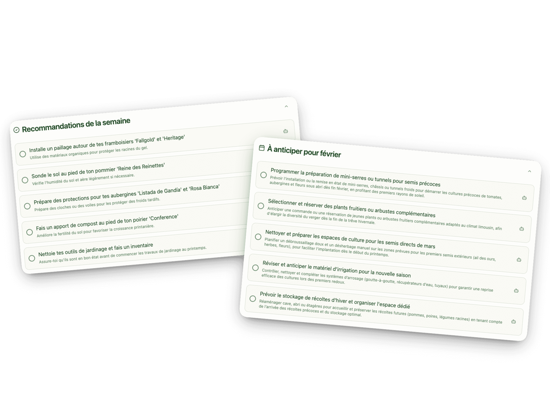 calendrier jardinage Arvyn