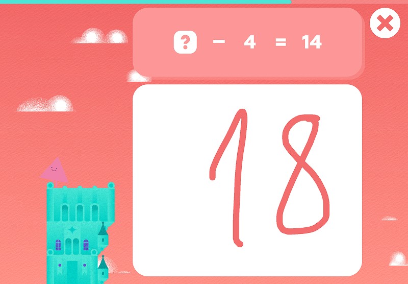 Add up: find the missing part to complete the sum