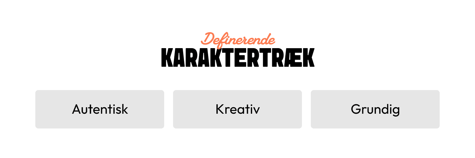 Definerende Karaktertræk
