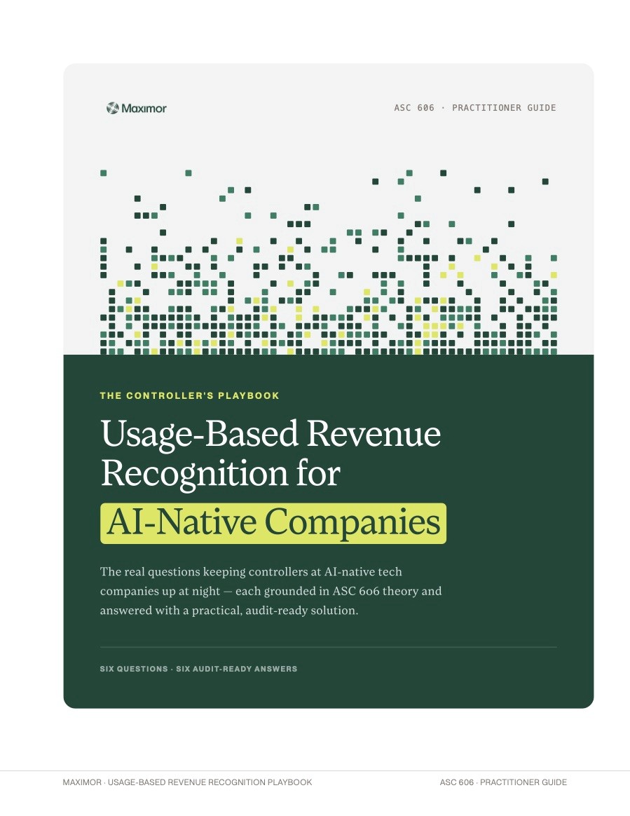 Usage-Based Rev Rec Playbook cover