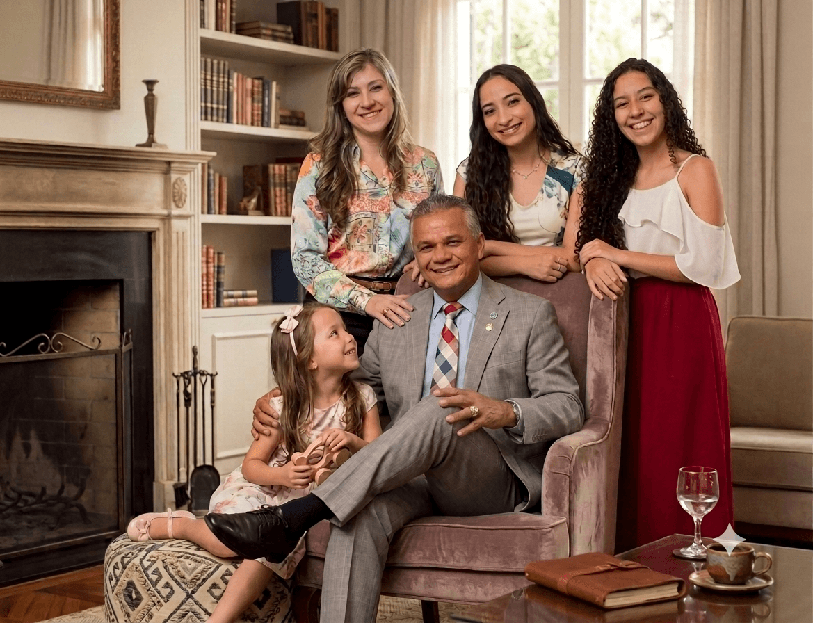 Pastor Daniel de Castro em atividade pastoral e comunitária