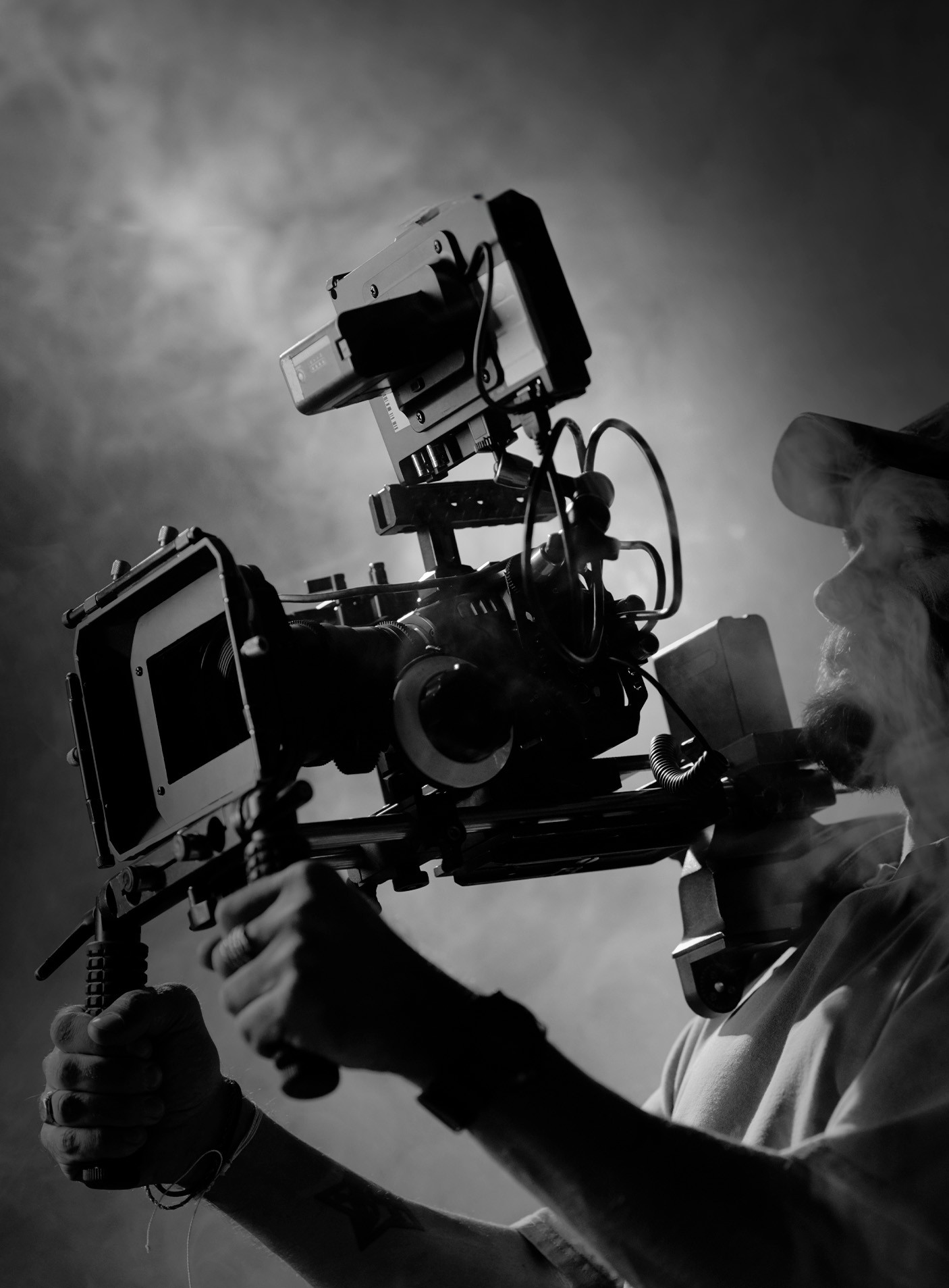 Foto de um Cameraman